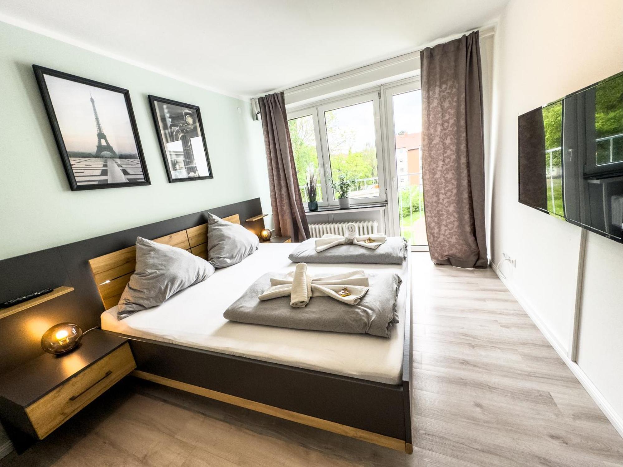 Apartment Fuer 3 Gaeste Mit Kostenlosen Parkplaetzen Und Lift ฮันโนเวอร์ ภายนอก รูปภาพ